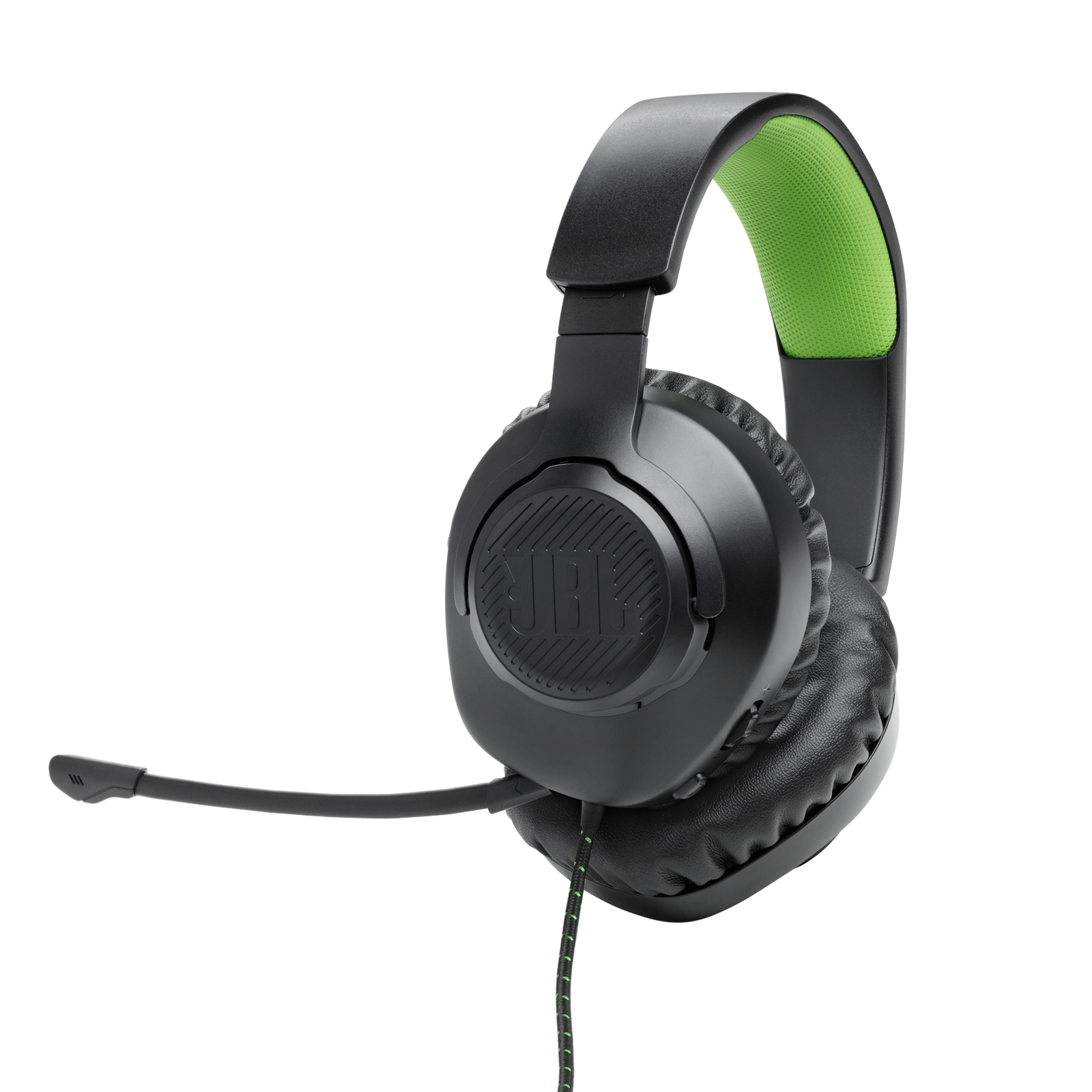 JBL Quantum 100 Black | Over-Ear Wired Gaming Headset - PS5/XBOX One/Switch/PC Compatible - 3.5mm Connectivity - Detachable Microphone Gaming Headset